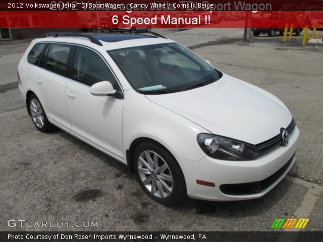 2012 Volkswagen Jetta TDI SportWagen in Candy White