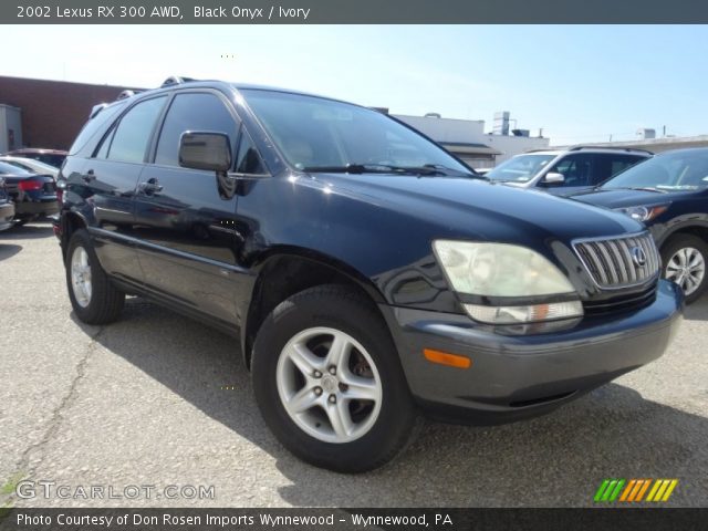 2002 Lexus RX 300 AWD in Black Onyx