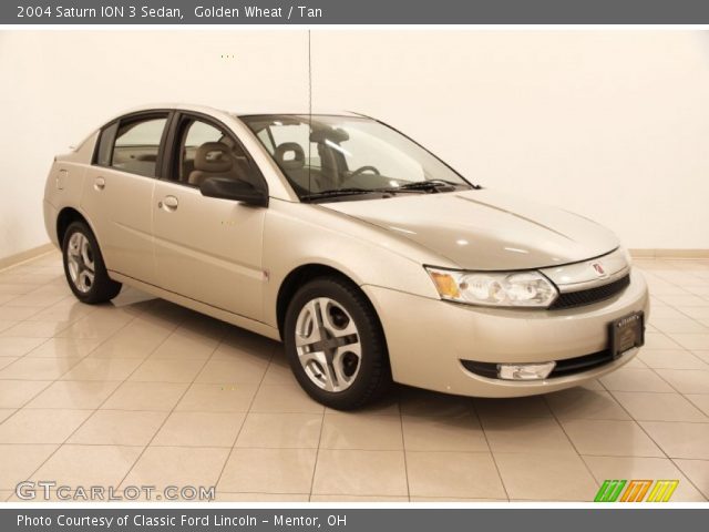 2004 Saturn ION 3 Sedan in Golden Wheat