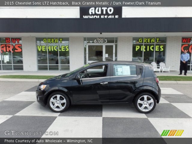 2015 Chevrolet Sonic LTZ Hatchback in Black Granite Metallic