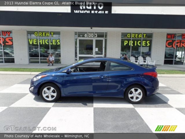 2013 Hyundai Elantra Coupe GS in Atlantic Blue