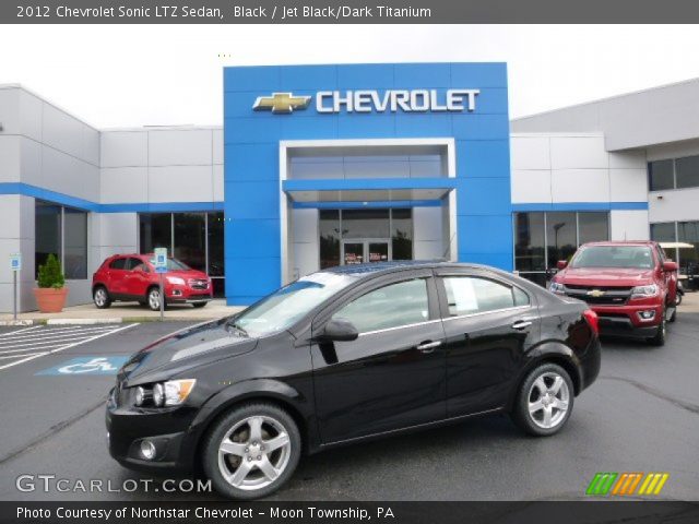 2012 Chevrolet Sonic LTZ Sedan in Black
