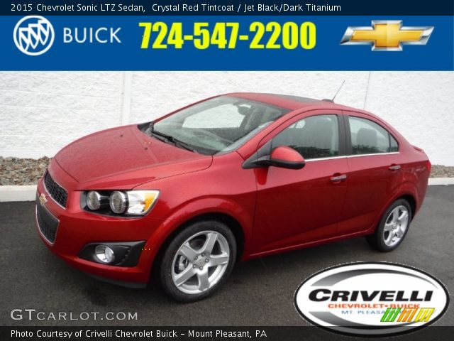 2015 Chevrolet Sonic LTZ Sedan in Crystal Red Tintcoat