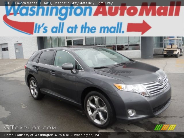 2012 Toyota Venza LE AWD in Magnetic Gray Metallic