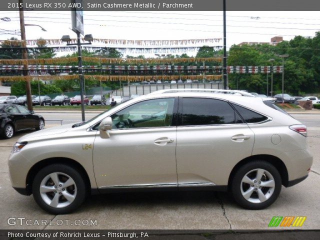 2015 Lexus RX 350 AWD in Satin Cashmere Metallic