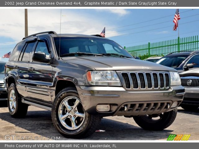 2002 Jeep Grand Cherokee Overland 4x4 in Graphite Metallic