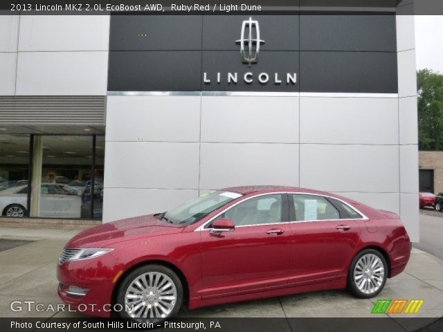 2013 Lincoln MKZ 2.0L EcoBoost AWD in Ruby Red