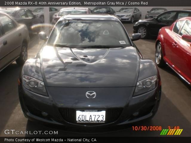 2008 Mazda RX-8 40th Anniversary Edition in Metropolitan Gray Mica