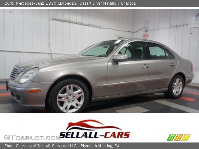 2005 Mercedes-Benz E 320 CDI Sedan in Desert Silver Metallic