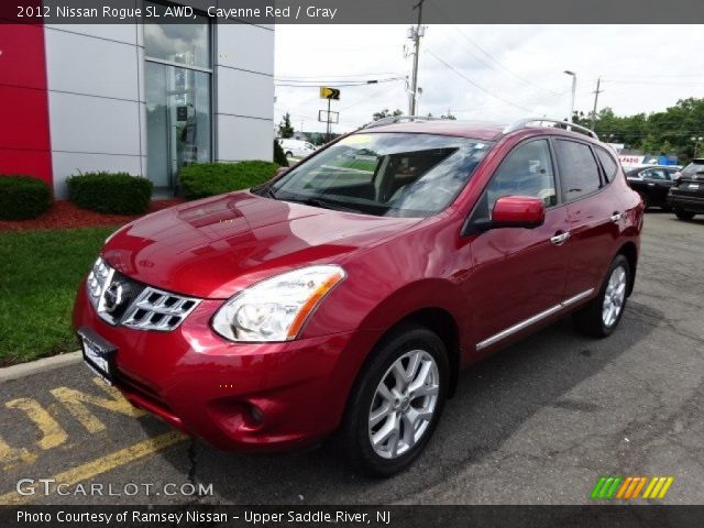 2012 Nissan Rogue SL AWD in Cayenne Red