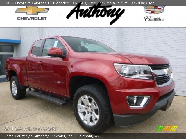 2015 Chevrolet Colorado LT Extended Cab 4WD in Red Rock Metallic