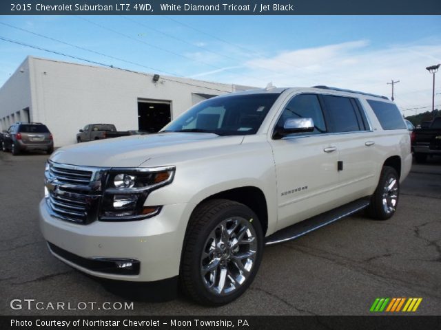 2015 Chevrolet Suburban LTZ 4WD in White Diamond Tricoat