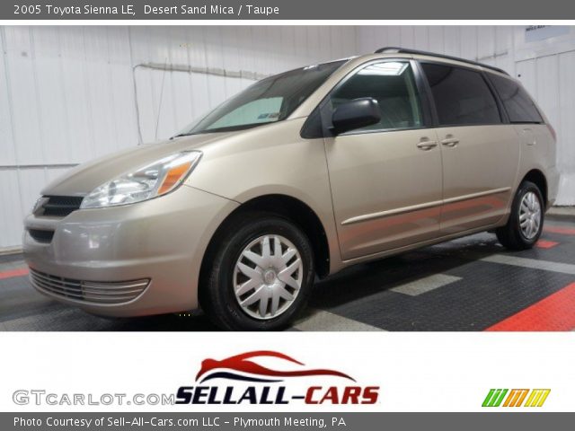 2005 Toyota Sienna LE in Desert Sand Mica