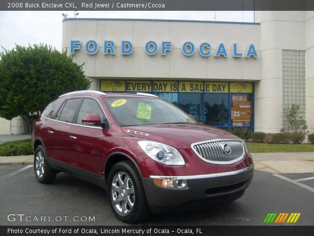 2008 Buick Enclave CXL in Red Jewel