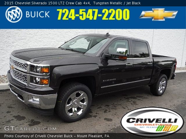 2015 Chevrolet Silverado 1500 LTZ Crew Cab 4x4 in Tungsten Metallic