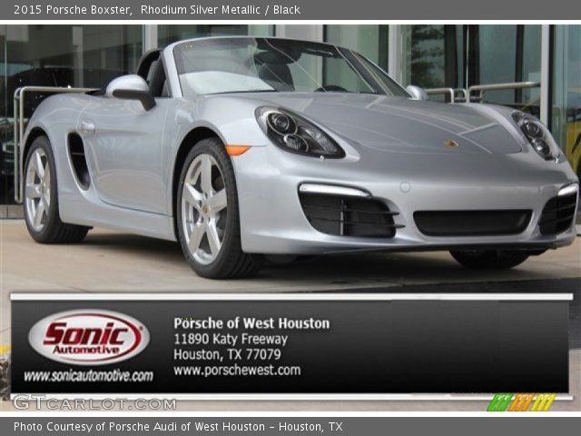 2015 Porsche Boxster  in Rhodium Silver Metallic