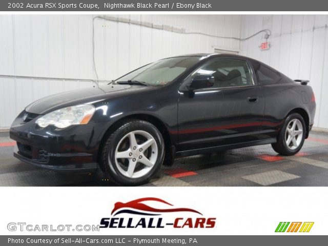 2002 Acura RSX Sports Coupe in Nighthawk Black Pearl