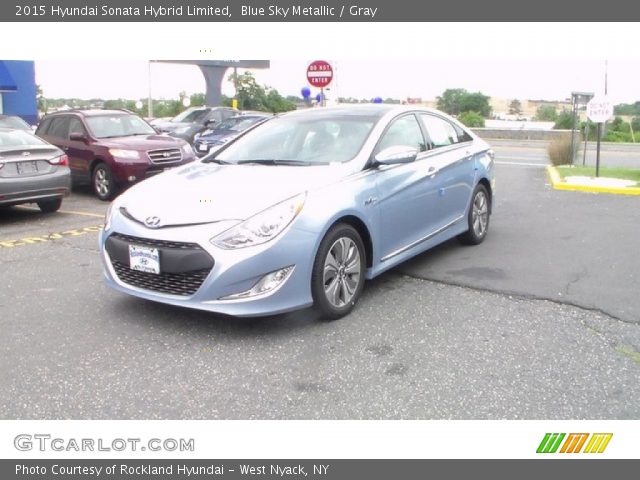 2015 Hyundai Sonata Hybrid Limited in Blue Sky Metallic