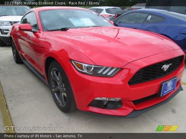 2015 Ford Mustang EcoBoost Coupe in Race Red