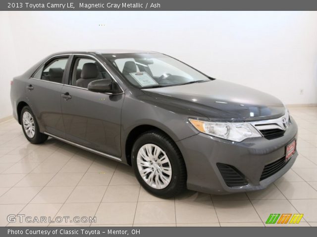 2013 Toyota Camry LE in Magnetic Gray Metallic