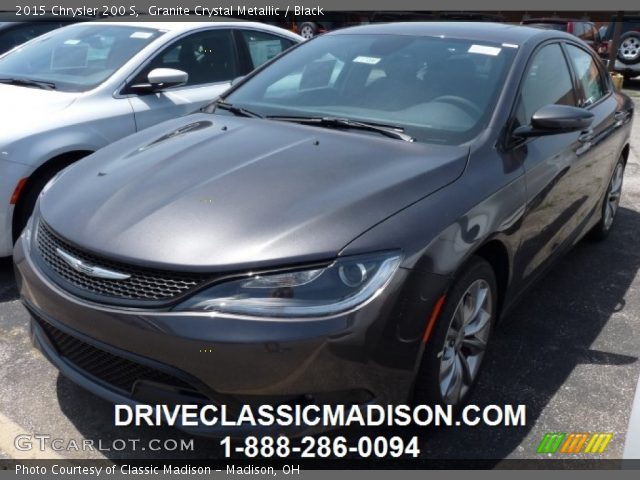 2015 Chrysler 200 S in Granite Crystal Metallic