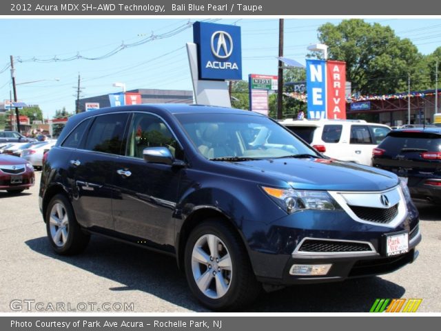 2012 Acura MDX SH-AWD Technology in Bali Blue Pearl