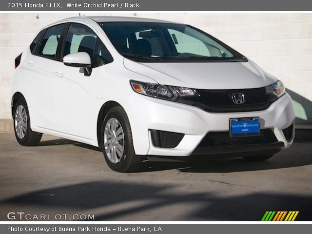 2015 Honda Fit LX in White Orchid Pearl
