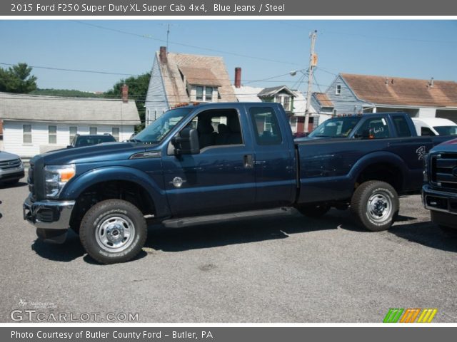 2015 Ford F250 Super Duty XL Super Cab 4x4 in Blue Jeans