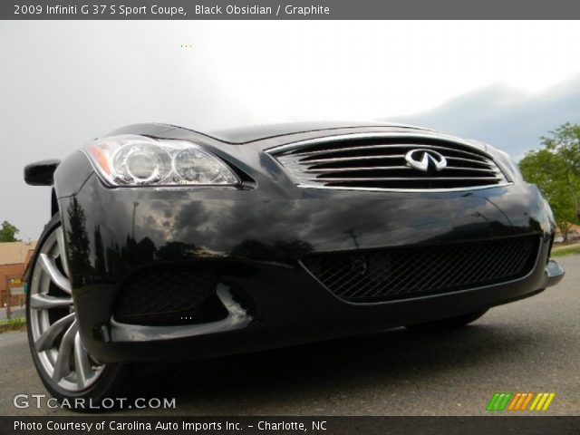 2009 Infiniti G 37 S Sport Coupe in Black Obsidian