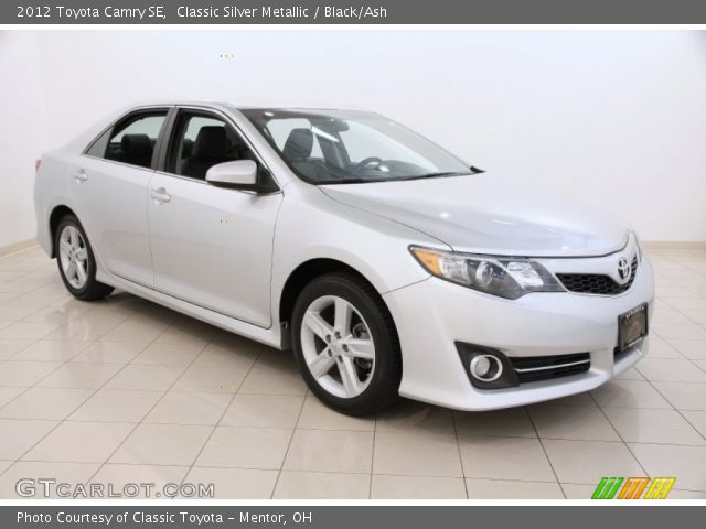 2012 Toyota Camry SE in Classic Silver Metallic