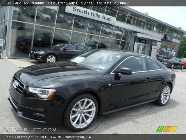 2015 Audi A5 Premium Plus quattro Coupe in Mythos Black Metallic