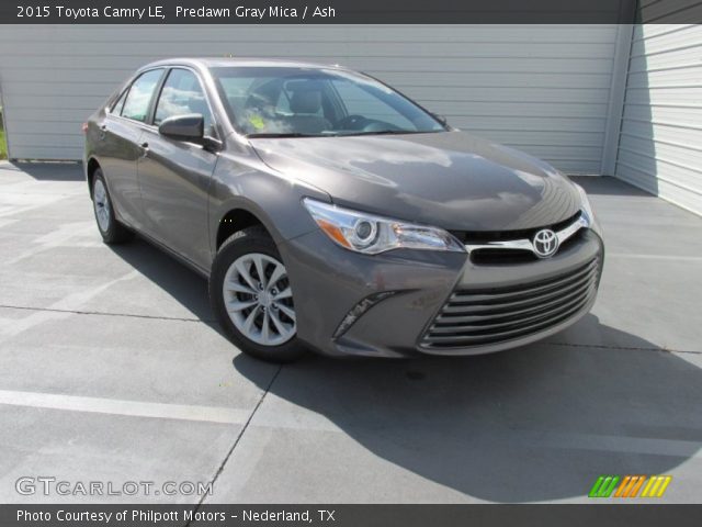 2015 Toyota Camry LE in Predawn Gray Mica