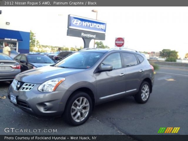 2012 Nissan Rogue S AWD in Platinum Graphite