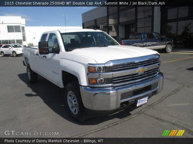 2015 Chevrolet Silverado 2500HD WT Double Cab 4x4 in Summit White