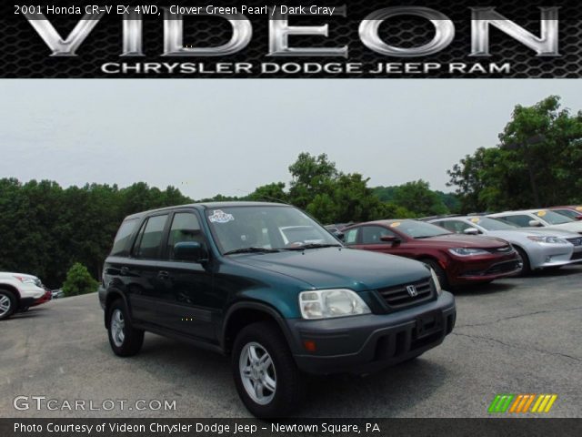 2001 Honda CR-V EX 4WD in Clover Green Pearl