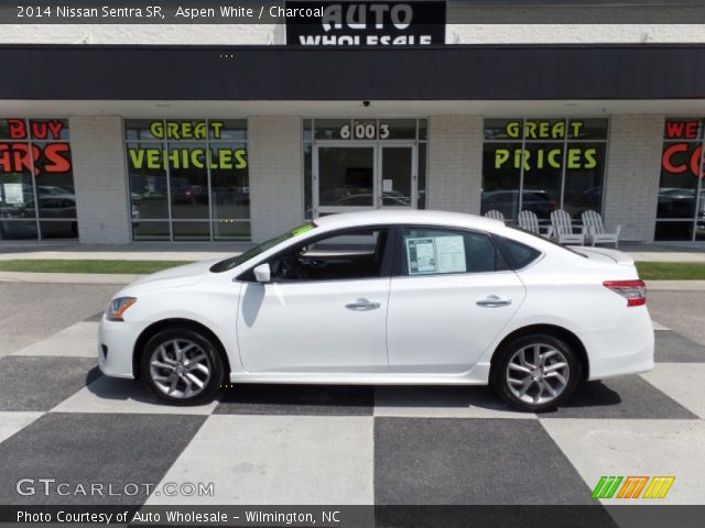 2014 Nissan Sentra SR in Aspen White