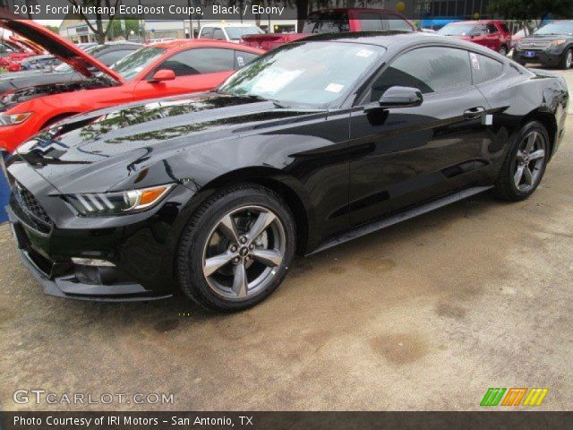 2015 Ford Mustang EcoBoost Coupe in Black