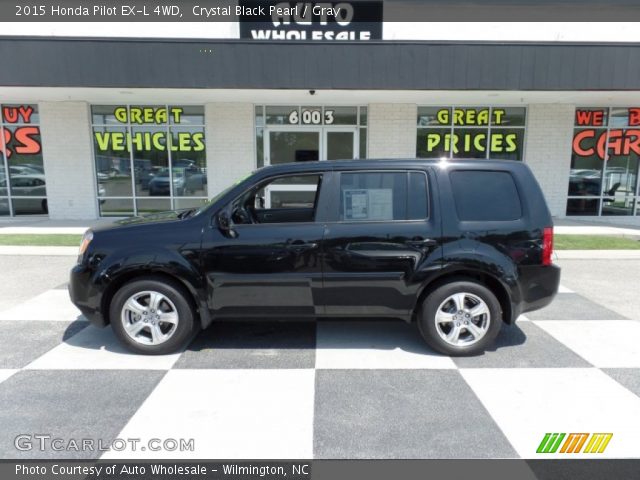 2015 Honda Pilot EX-L 4WD in Crystal Black Pearl