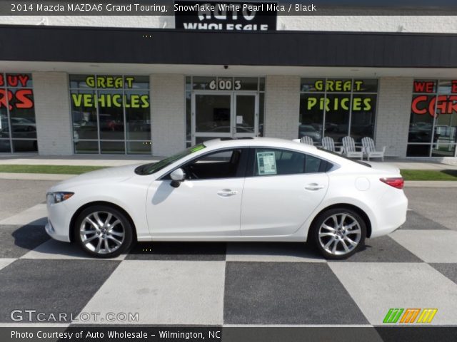 2014 Mazda MAZDA6 Grand Touring in Snowflake White Pearl Mica