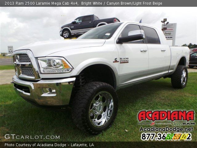 2013 Ram 2500 Laramie Mega Cab 4x4 in Bright White