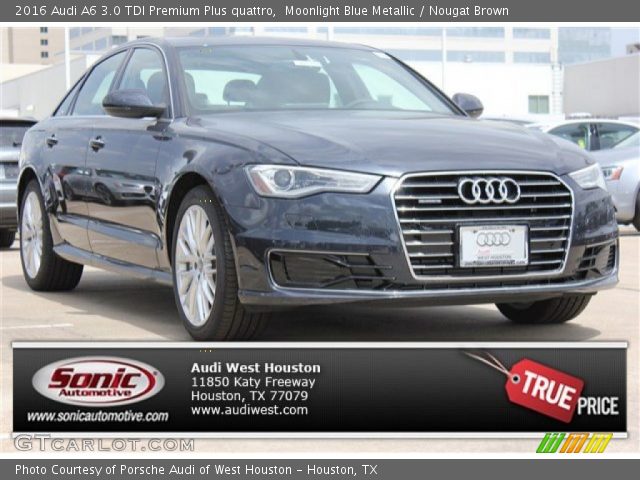 2016 Audi A6 3.0 TDI Premium Plus quattro in Moonlight Blue Metallic