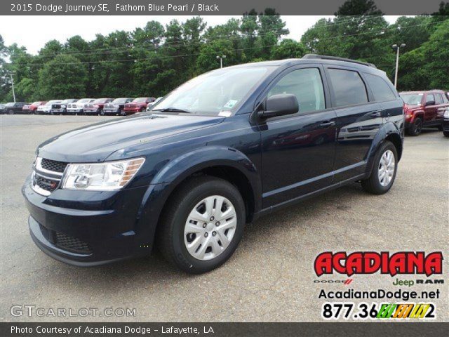 2015 Dodge Journey SE in Fathom Blue Pearl