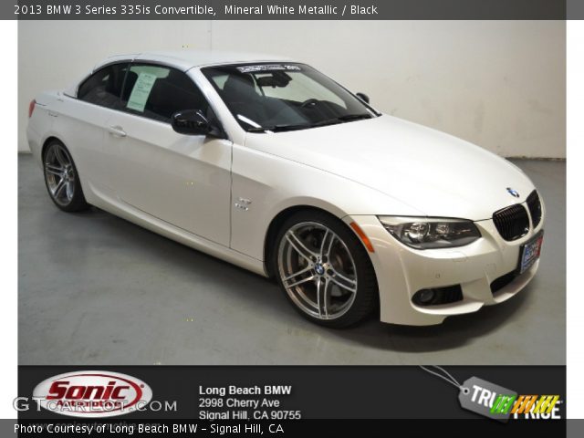 2013 BMW 3 Series 335is Convertible in Mineral White Metallic