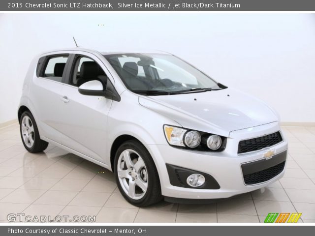 2015 Chevrolet Sonic LTZ Hatchback in Silver Ice Metallic