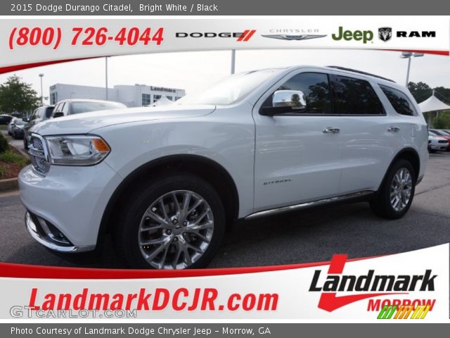 2015 Dodge Durango Citadel in Bright White