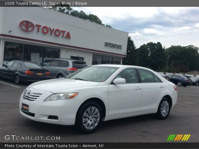 2008 Toyota Camry LE in Super White