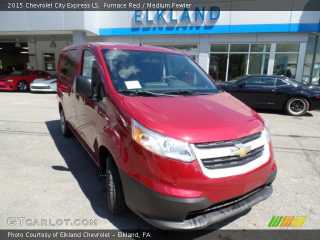 2015 Chevrolet City Express LS in Furnace Red
