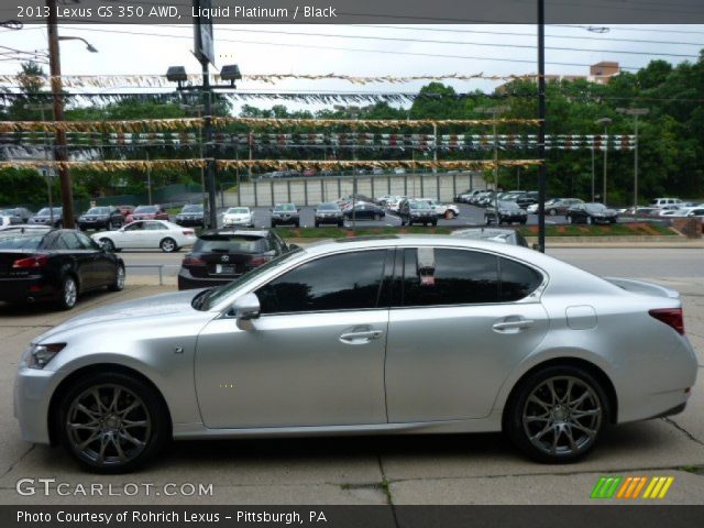 2013 Lexus GS 350 AWD in Liquid Platinum