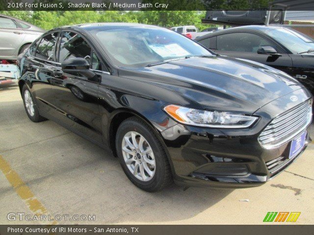 2016 Ford Fusion S in Shadow Black