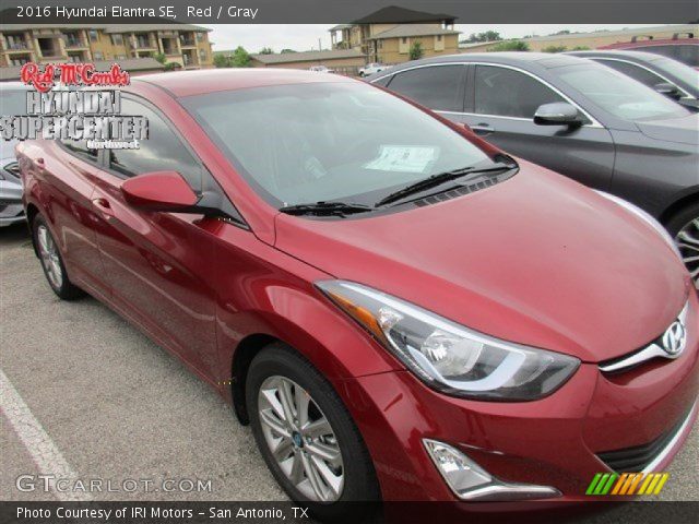 2016 Hyundai Elantra SE in Red
